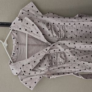 An Ren Polka Dot Dress Size Small